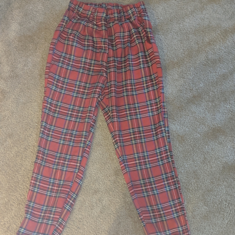 Plaid Christmas Pants